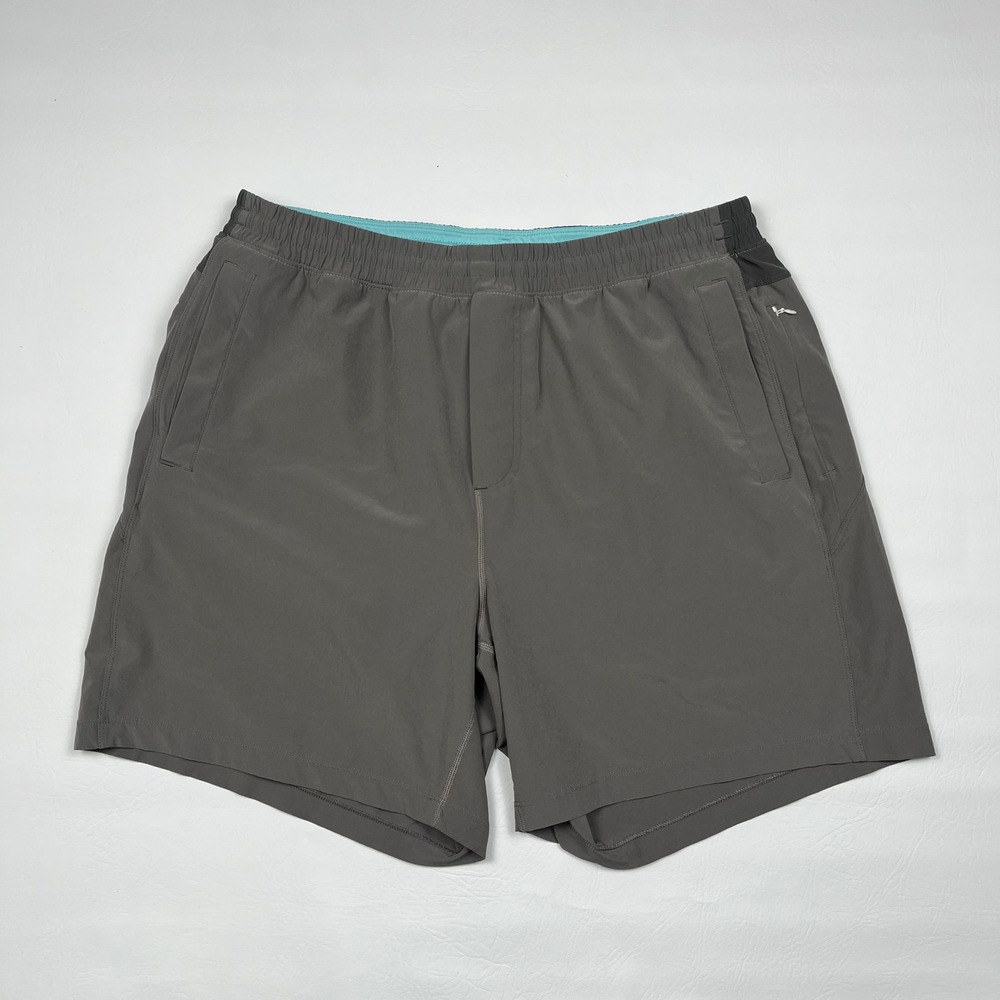 Birddogs Performance Shorts Mens XXL Gray Athletic Gym Lined